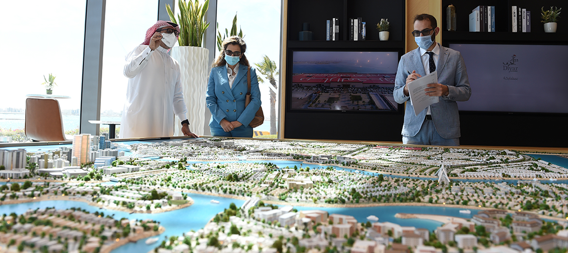 Diyar Al Muharraq Hosts Italian Ambassador  HE Paola Amadei for a Private Tour of the city